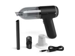 Aspiradora portátil inalámbrica para coche Siurn 3000pa, color negro y gris