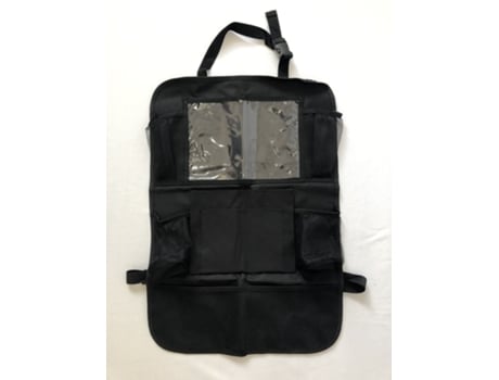 Alfombrillas organizador para el asiento trasero del automóvil, protectores para el respaldo del asiento del automóvil con soporte para tablet y 9 ...