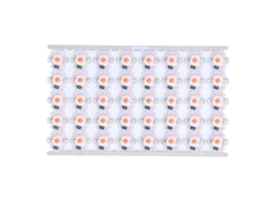 Bombilla Led De 1w 12v De Alto Brillo Y Bajo Consumo Con Placa De Aluminio Para Faros Delanteros/luces De Armario - Roja
