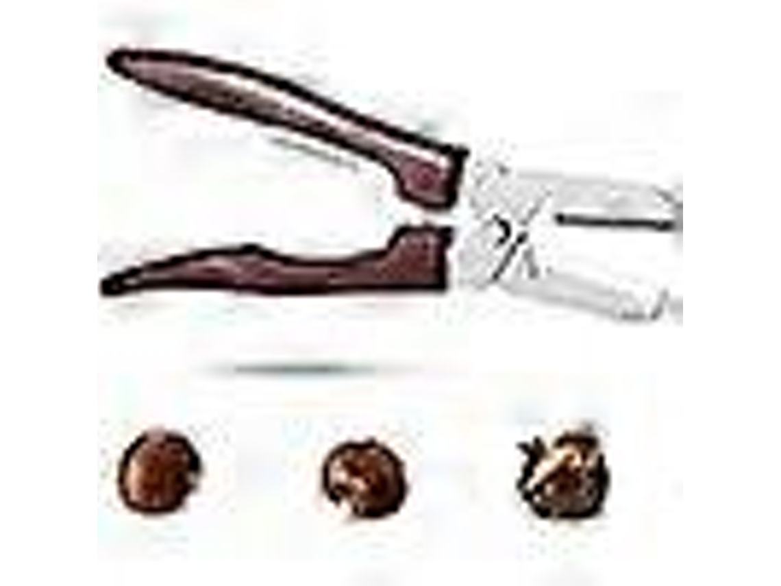 Abridor de cáscaras de castañas, Cascanueces portátil con pinza para castañas, Abridor de cáscaras de nueces Rosewell