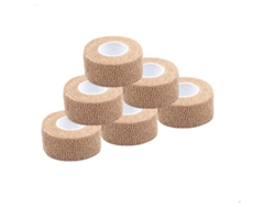 Cinta Elástica Autoadhesiva Médica Para Primeros Auxilios Y Ejercicio, 6 Unidades, 2,5 Cm X 4,5 M