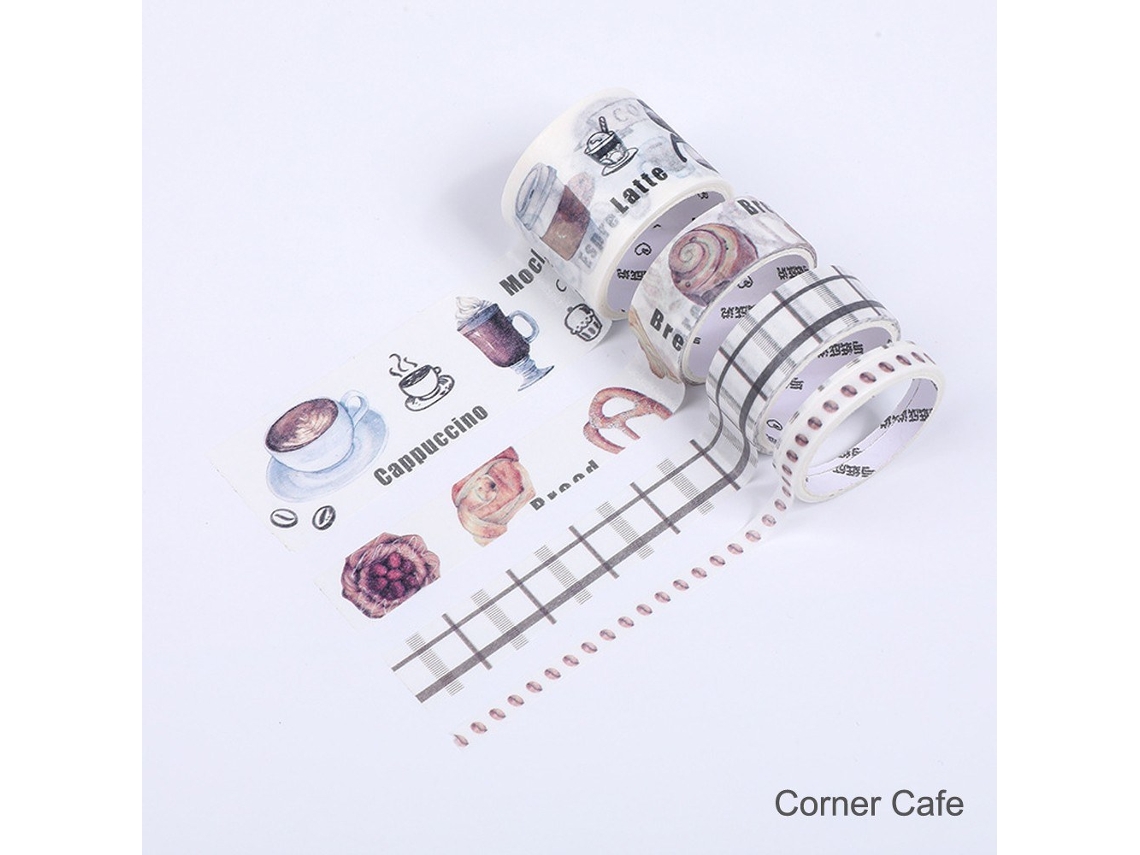 Juego de cintas washi 4 rollos #1