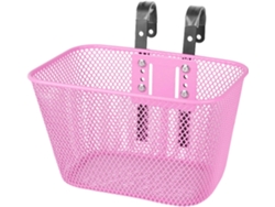 Cesta Delantera Harilla Para Bicicletas Infantiles, Montaje En Manillar, De Malla Metálica. Fácil Instalación
