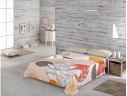 Sábana Encimera Con Funda De Almohada Cama 180 Algodón Extra Suave Fabricado En España Naida ICEHOME