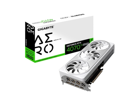TARJETA GRAFICA GIGABYTE RTX 4070 TI SUPER AERO OC 16GB GDDR6X