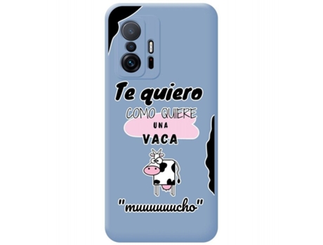 Carcasa Xiaomi 11T 5G / 11T Pro 5G TUMUNDOSMARTPHONE Silicona Líquida Dibujos Azul