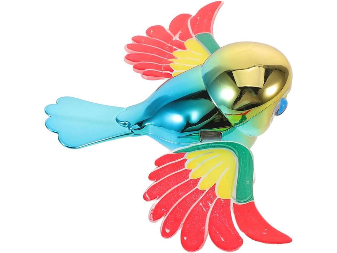 Decoración Para Casco Motoiseau Con Ventosa Y Degradado Azul