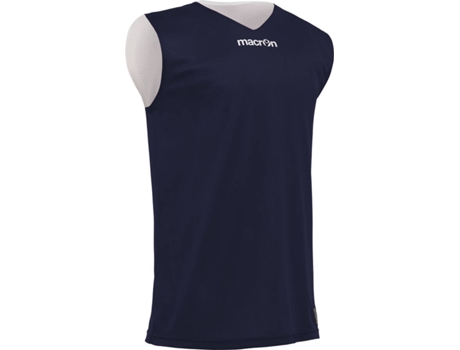 Camiseta de Hombre para Baloncesto MACRON Sin Mangas Memphys Azul (2XL)