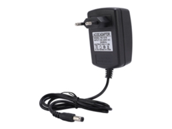 Adaptador De Corriente De 12 V Y 1,5 A Con Enchufe Europeo Y Cable De 93 Cm Para Pantallas Led Y Consolas De Videojuegos.