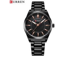 Reloj De Cuarzo Para Hombre, Reloj Sencillo Para Negocios, Reloj De Pulsera Informal A Rayas.