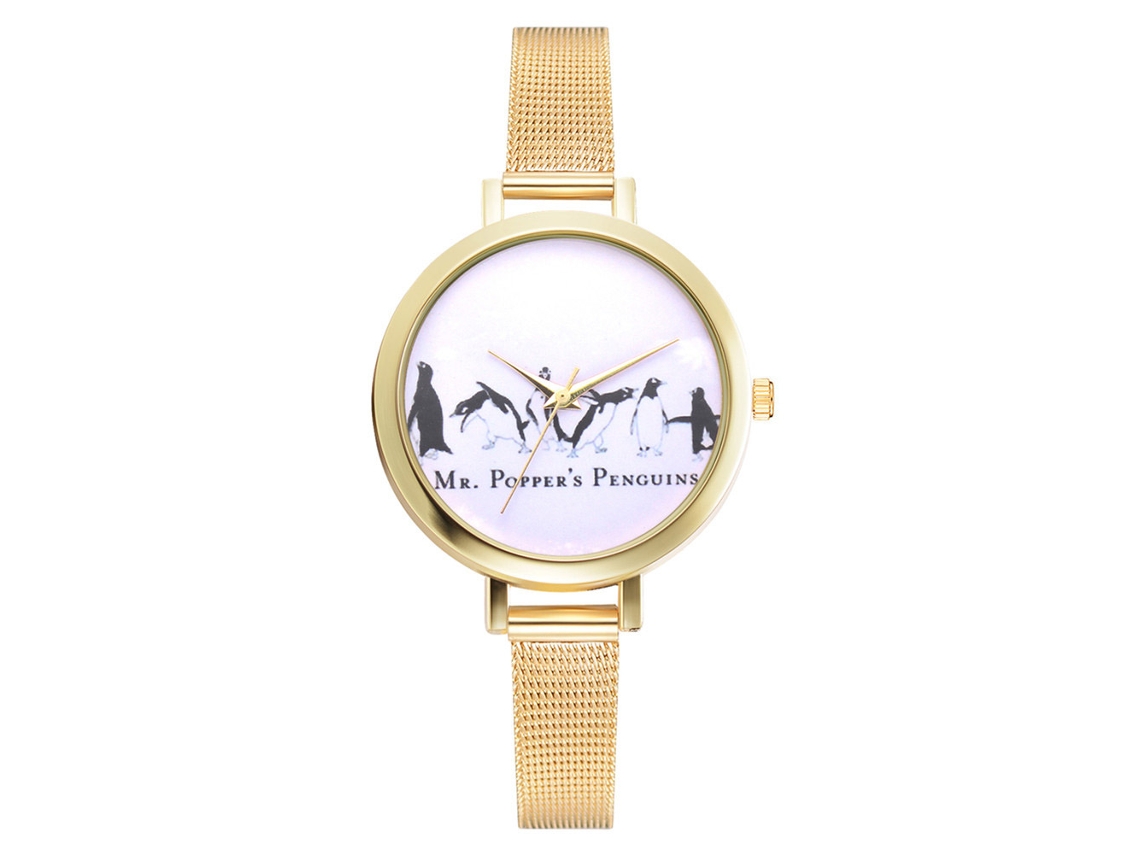 Reloj De Pulsera Para Mujer Con Un Bonito Estampado De Conejo, Correa Sencilla Y Movimiento De Cuarzo Analógico.