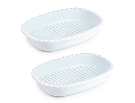 Pack de 2 Bandejas para Descongelar Alimentos PLASTIC FORTE