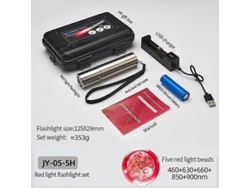 Dispositivo de terapia de luz roja ROSEWELL, láser frío para tratamiento físico, 5 longitudes de onda, infrarrojo cercano 940 nm