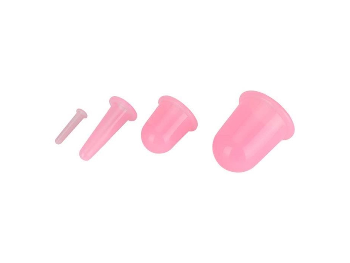  Therapy Cup 4Pcs Cupping Ventosa Auxiliar De Massagem Corporal Anti Celulite Silicone Ferramenta De Cuidados De Saúde