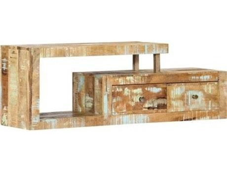 Mueble para la televisión VIDAXL Marrón Madera (120x30x40 cm )