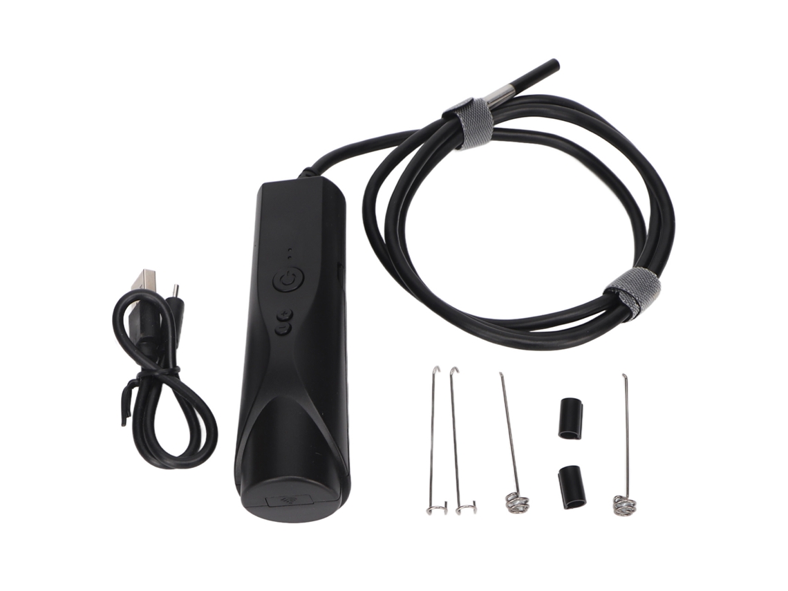 Endoscopio Inalámbrico Con Doble Lente 1080p Hd Wifi Borescope Ip67 Resistente Al Agua 3m