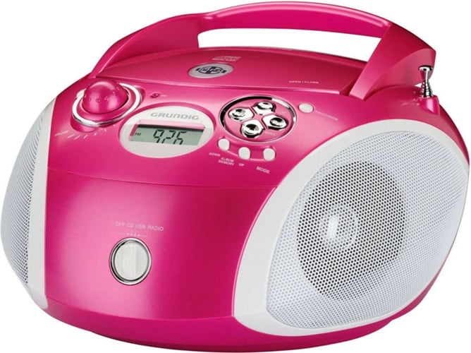 Radio CD GRUNDIG RCD 1445 Rosa