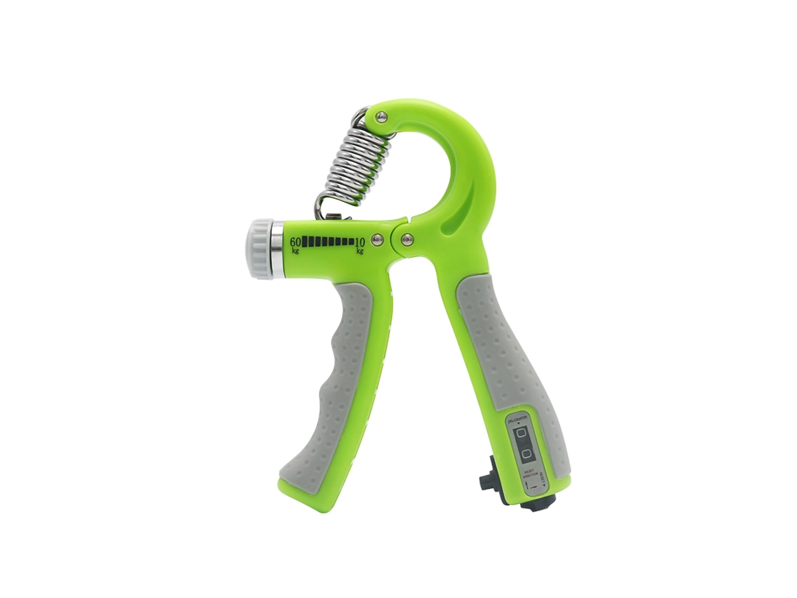 Entrenador de fuerza de antebrazo ajustable PP TPR Verde