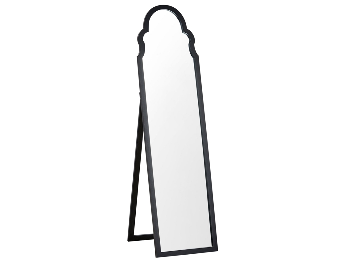 Espejo de pie BELIANI Chatillon de MDF Negro 40x60x150
