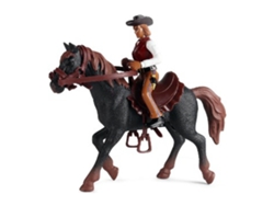 Figura De Juguete De Vaquero A Caballo De Alta Simulación Con Articulaciones Móviles Para Niños.