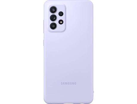 Funda SAMSUNG Galaxy A52 Silicona Violeta