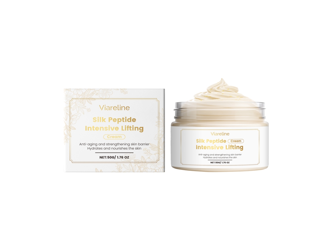 Crema reafirmante y lifting con péptidos de seda - Efecto rápido