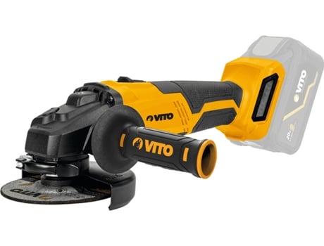 Amoladora VITO Brushless Sin Cable 20V Li - 125mm (185(A)x205(B)x80(C)mm)