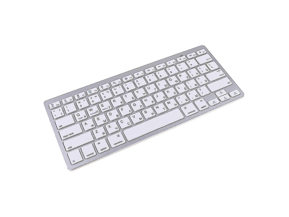 Teclado para juegos, teclado ruso, teclado inalámbrico de 78 teclas con soporte Bluetooth Ly Ebike