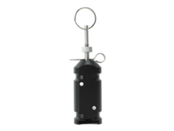 Alarma Perimetral De 4,5 V Para Camping Y Jardinería En Aleación De Aluminio Negro.