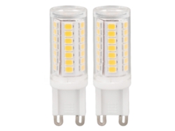 Rebe-bombilla Led G9 3w 45 Leds Protectora De Ojos Ahorradora De Energía Alta Luminosidad Para Lámpara De Techo Ac 100‑120v 2 Unidades
