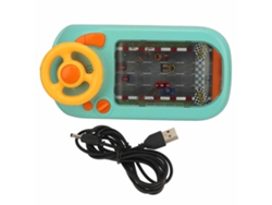 Ymsl Volante Musical Para Niños 3+ Juguete De Conducción Simulada Coche De Carreras Regalo Educativo Hxl