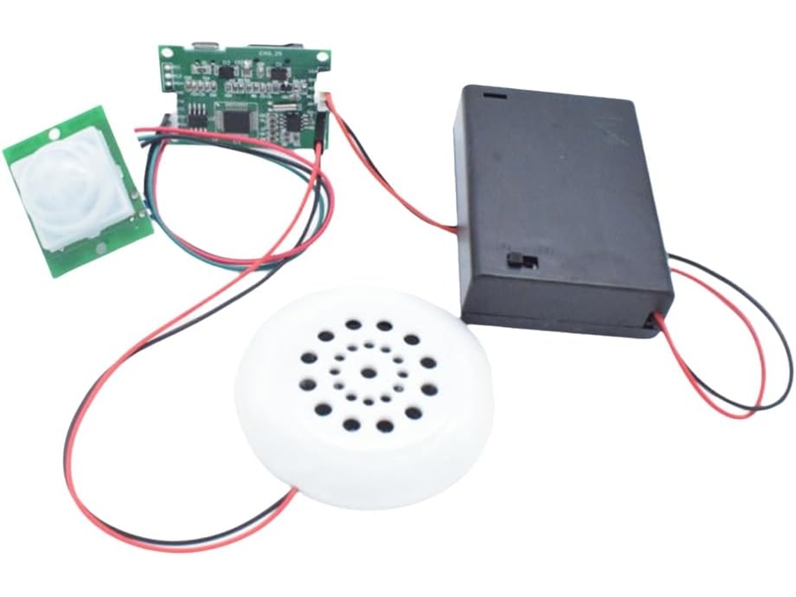 Kit De Reproductor De Voz Mp3 Para Armar Con Sensor Pir, Compatible Con Usb Y Tarjeta Tf.