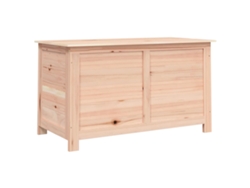 Maison Exclusive - Baúl Para Cojines Madera De Abeto Maciza 100x50x56 Cm