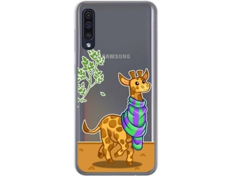 Carcasa Samsung Galaxy A50 / A50s TUMUNDOSMARTPHONE Jirafa Multicolor