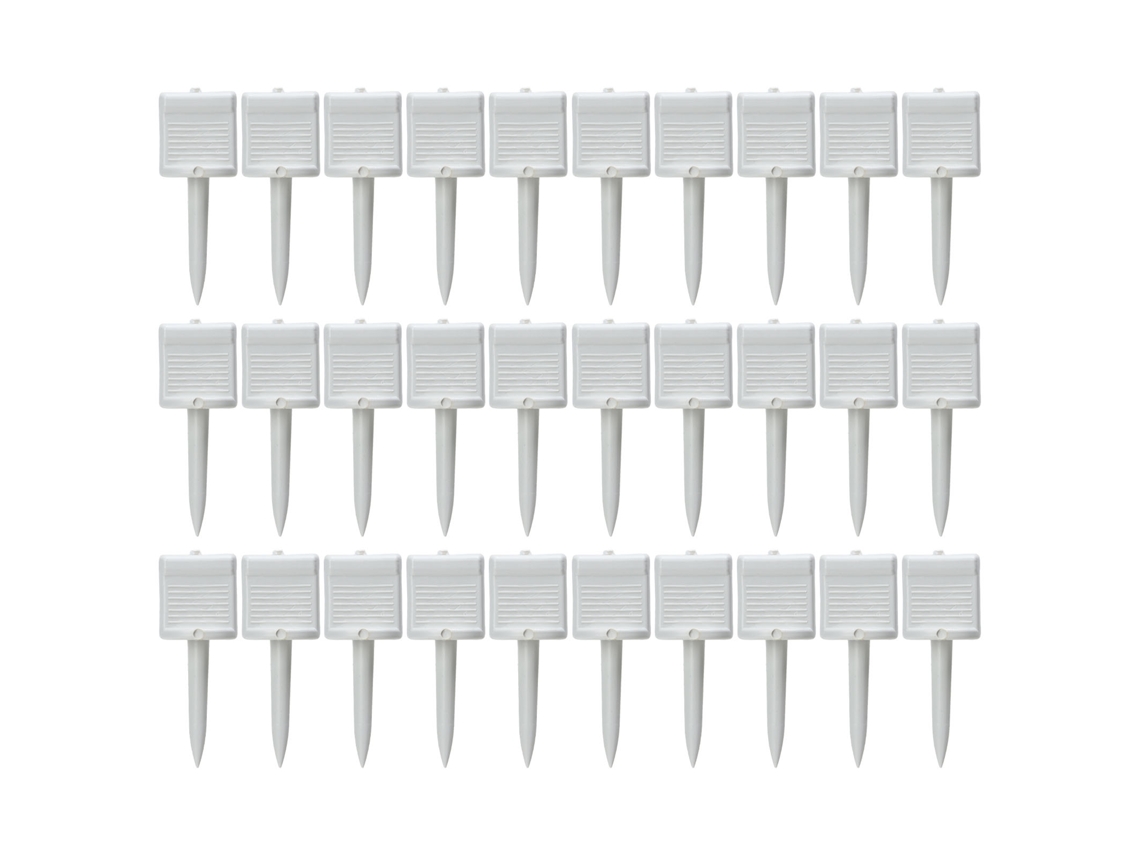 2026-30pcs Clavos De Objetivo De Tiro Con Arco Nylon Largos Reutilizables Para Papel De Objetivo Blanco