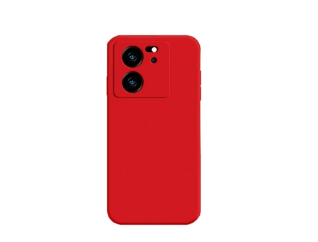 Funda para Xiaomi Xiaomi 13T Pro GIFT4ME Silicona Rojo