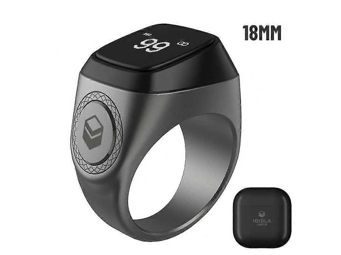 Contador inteligente de Tasbih Ryra Iqibla para musulmanes, anillo de metal Zikr digital Ly Ebike