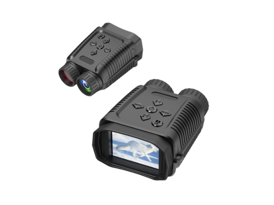 Binoculares de visión nocturna de metal ABS, 2,4 pulgadas, TFT LCD, 1080P HD, 2260 mAh, lente infrarroja para caza, camping, pesca, Yizhood (negro)