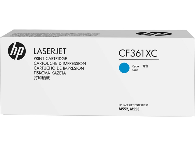 Cartucho de tóner HP CF361XC Cian
