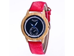 Reloj De Pulsera De Cuarzo Con Correa De Lona, Unisex, Estilo Sencillo, Rosa Fucsia, Zhoulianfa