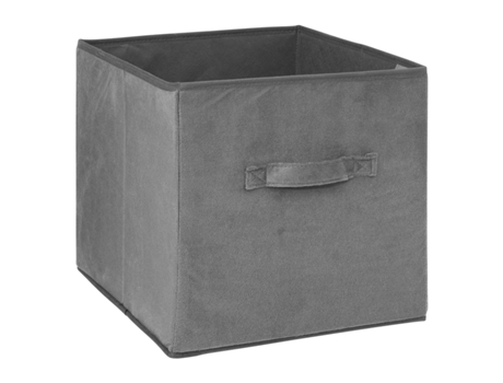 Cesta De Terciopelo Mix N Modul 31X31Cm Gris Antracita 5 FIVE SIMPLY SMART