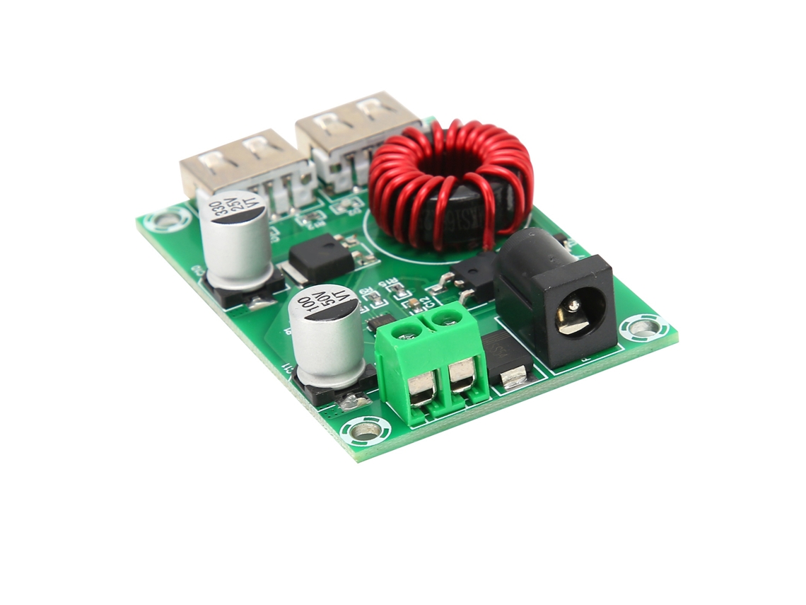 Módulo convertidor reductor CC-CC, regulador de voltaje de 4-32 V a 1,2-32 V, fuente de alimentación reductora.
