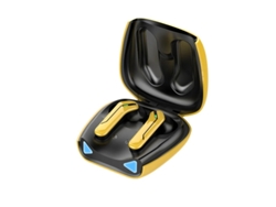 Auriculares Ej Yizhood True Wireless Bluetooth Amarillo