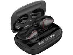 Auriculares YEMAESRE inalámbricos Bluetooth con oreja abierta para deportes de orejas pequeñas con micrófono resistente al agua