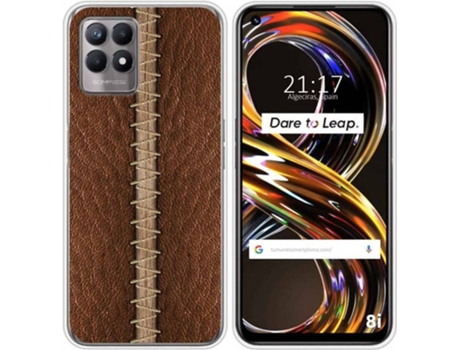Carcasa Realme 8i TUMUNDOSMARTPHONE Cuero 01 Multicolor