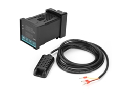 Controlador Digital de Temperatura e Umidade com Saída de Relé 19.9℃~80.0℃ 0.0~99.9% RH S/MARCA
