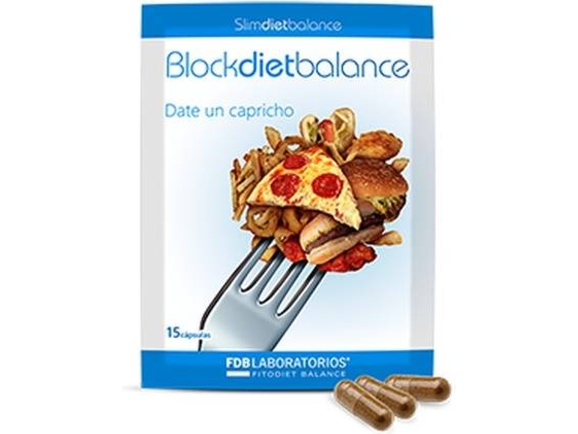 Complemento Alimentar FDB Blockdiet Balance (15 cápsulas)
