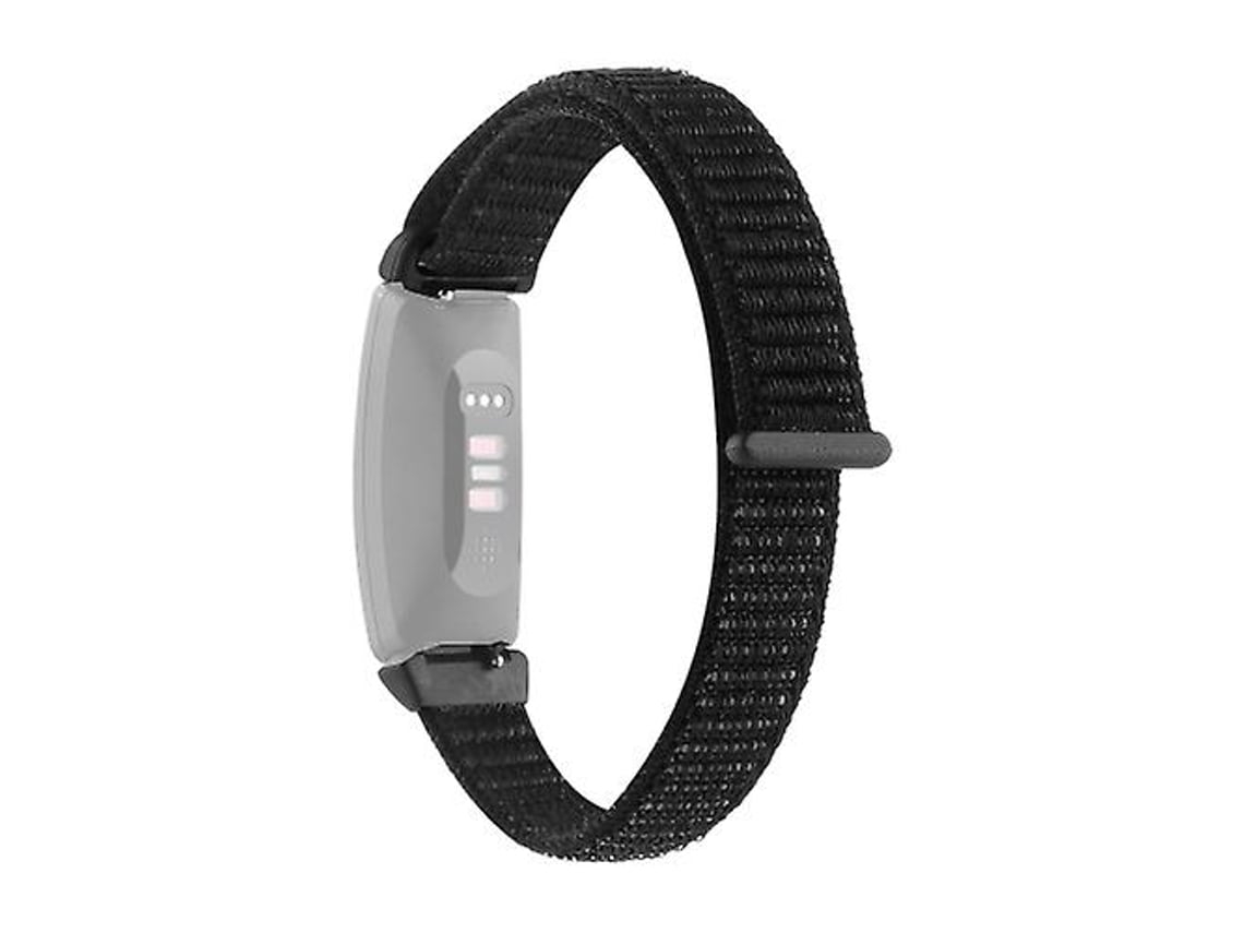 Pulsera para Fitbit Inspire 2, correa de nailon, correa de reloj negra Chennnls