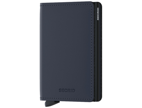 Cartera Fólio SECRID Slimwallet Piel Azul