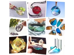 Kit de fundición de resina epoxi para joyería Vayotoy